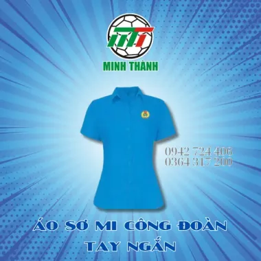 ÁO CÔNG ĐOÀN TAY NGẮN  