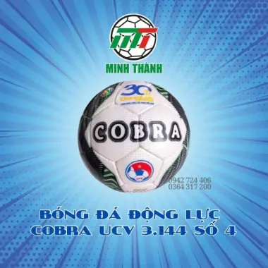 BÓNG ĐÁ ĐỘNG LỰC COBRA UCV 3.144 SỐ 4