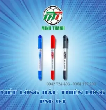 VIẾT LÔNG DẦU THIÊN LONG PM-04