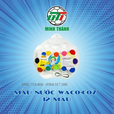 MÀU NƯỢC WACO-C07 12 MÀU