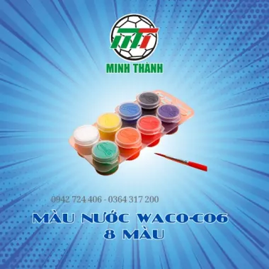 MÀU NƯỚC WACO-C06 8 MÀU
