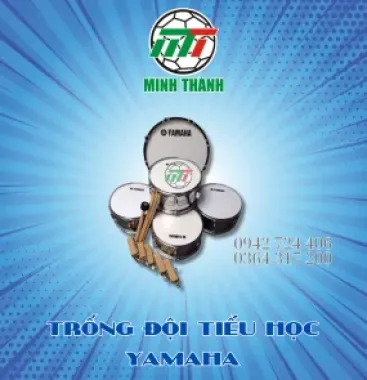 TRỐNG ĐỘI TIỂU HỌC INOX YAMAHA