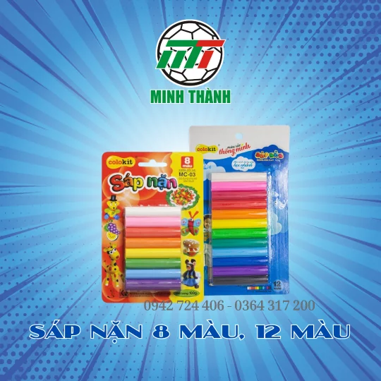SÁP NẶNG 8 MÀU, 12 MÀU