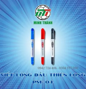 VIẾT LÔNG DẦU THIÊN LONG PM-04