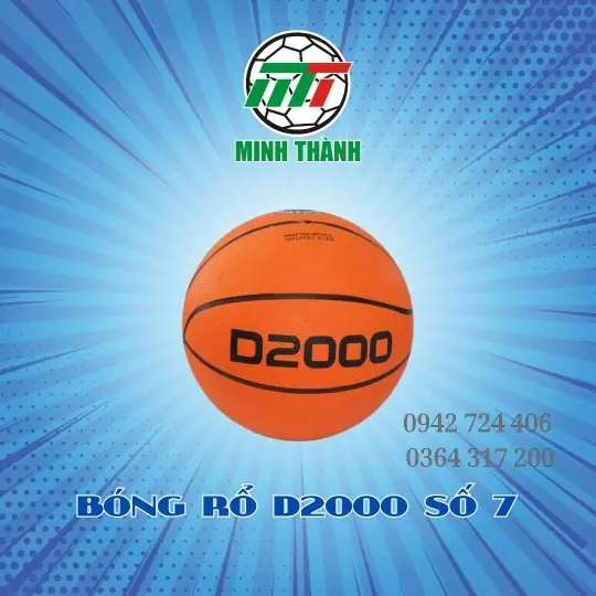 BÓNG RỔ D2000 SỐ 7