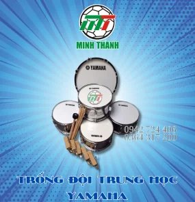 TRỐNG ĐỘI TRUNG HỌC INOX YAMAHA