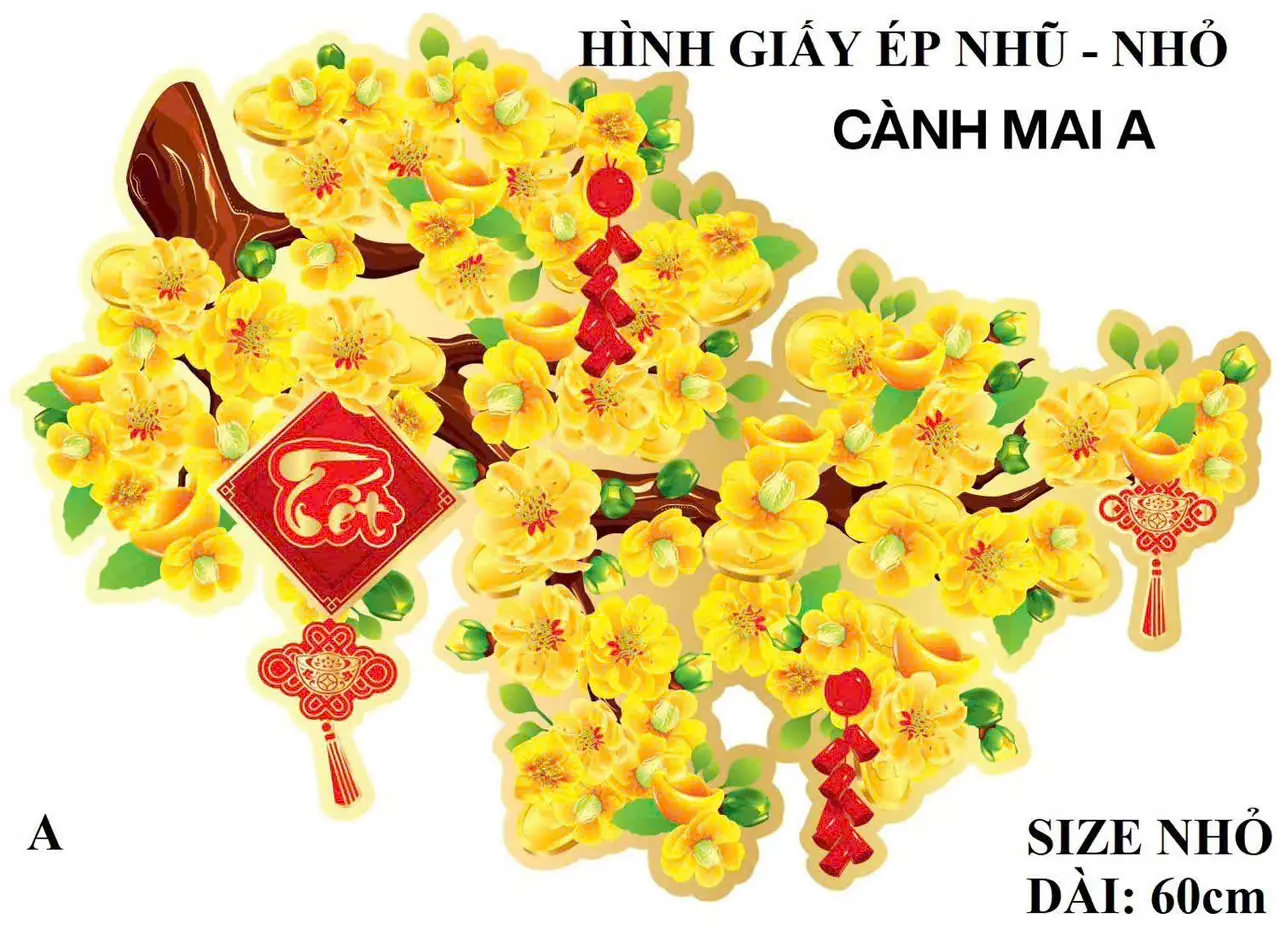 Cây Mai Decal